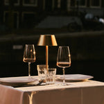 Milou Gold - Table lamp without Cable l Modern, Design & 3 Light modes