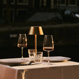 Milou Gold - Table lamp without Cable l Modern, Design & 3 Light modes