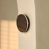 Lou Walnut Cordless Wall Light – Rechargeable & Dimmable with Touch Control