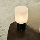 Cuyp Black / Nero Marquina – Marble Rechargeable Table Lamp – Cordless, USB Rechargeable & Up to 100 Runtime