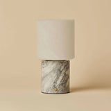 Cuyp White / Bianco Statuarietto – Marble Rechargeable Table Lamp – Cordless, USB Rechargeable & Up to 100 Hours Runtime