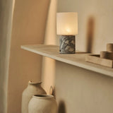 Cuyp White / Bianco Statuarietto – Marble Rechargeable Table Lamp – Cordless, USB Rechargeable & Up to 100 Hours Runtime