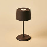 David Mocha Brown Rechargeable Table Lamp 2 in 1 with Adjustable Height – Dimmable & Cordless with 120 Hours Battery
