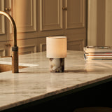 Dou Blanc – Calacatta Viola Marbre Lampe de table rechargeable