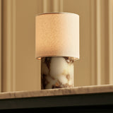Dou Blanc – Calacatta Viola Marbre Lampe de table rechargeable