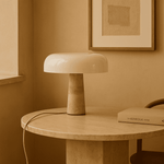 Emily Travertine Lamp, unique model and handmade