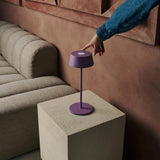 Hugo Violet Lila Rechargeable Table Lamp - Stylish, Dimmable Lamp & Cordless Tavellio