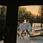 Evie Light Brown Rechargeable Wooden Table Lamp – Dimmable & Cordless