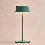 Hugo Sage Green Rechargeable Table Lamp - Stylish, Dimmable & Cordless Tavellio