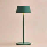 Hugo Sage Green Rechargeable Table Lamp - Stylish, Dimmable & Cordless Tavellio