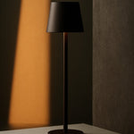 Jasper Mocha Brown - Wireless Lamp with Battery l Metal, Dimmable & 3 Light Stages