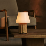 Javi Light Brown Rechargeable Table Lamp