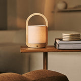Jeremy Hellbraun Wiederaufladbare Holzlampe