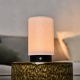 Karolien Black Rechargeable Lamp