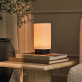 Karolien Black Rechargeable Lamp