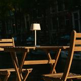 Ava White Rechargeable Table Lamp – Stylish, Cordless & Dimmable Lighting