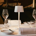 Ava White Rechargeable Table Lamp – Stylish, Cordless & Dimmable Lighting
