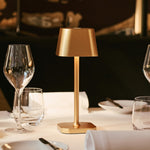 Ava Gold Rechargeable Table Lamp | Cordless, Dimmable & Stylish