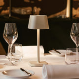 Ava Shadow Grey - Rechargeable Table Lamp | Stylish, Cordless & Dimmable
