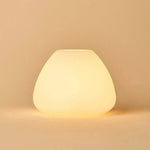 Ostade Beige / Travertino Classico – Unique Travertine Rechargeable Table Lamp with 3 Light Colors & Dimming Function