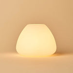 Ostade Red / Rosso Levanto  – Unique Marble Rechargeable Table Lamp with 3 Light Colors & Dimming Function Tavellio