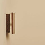 Lane Walnut Cordless Wall Light – Rechargeable, Dimmable, Sustainable & 3 Light Modes