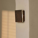 Lane Walnut Cordless Wall Light – Rechargeable, Dimmable, Sustainable & 3 Light Modes