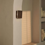 Lane Walnut Cordless Wall Light – Rechargeable, Dimmable, Sustainable & 3 Light Modes Tavellio