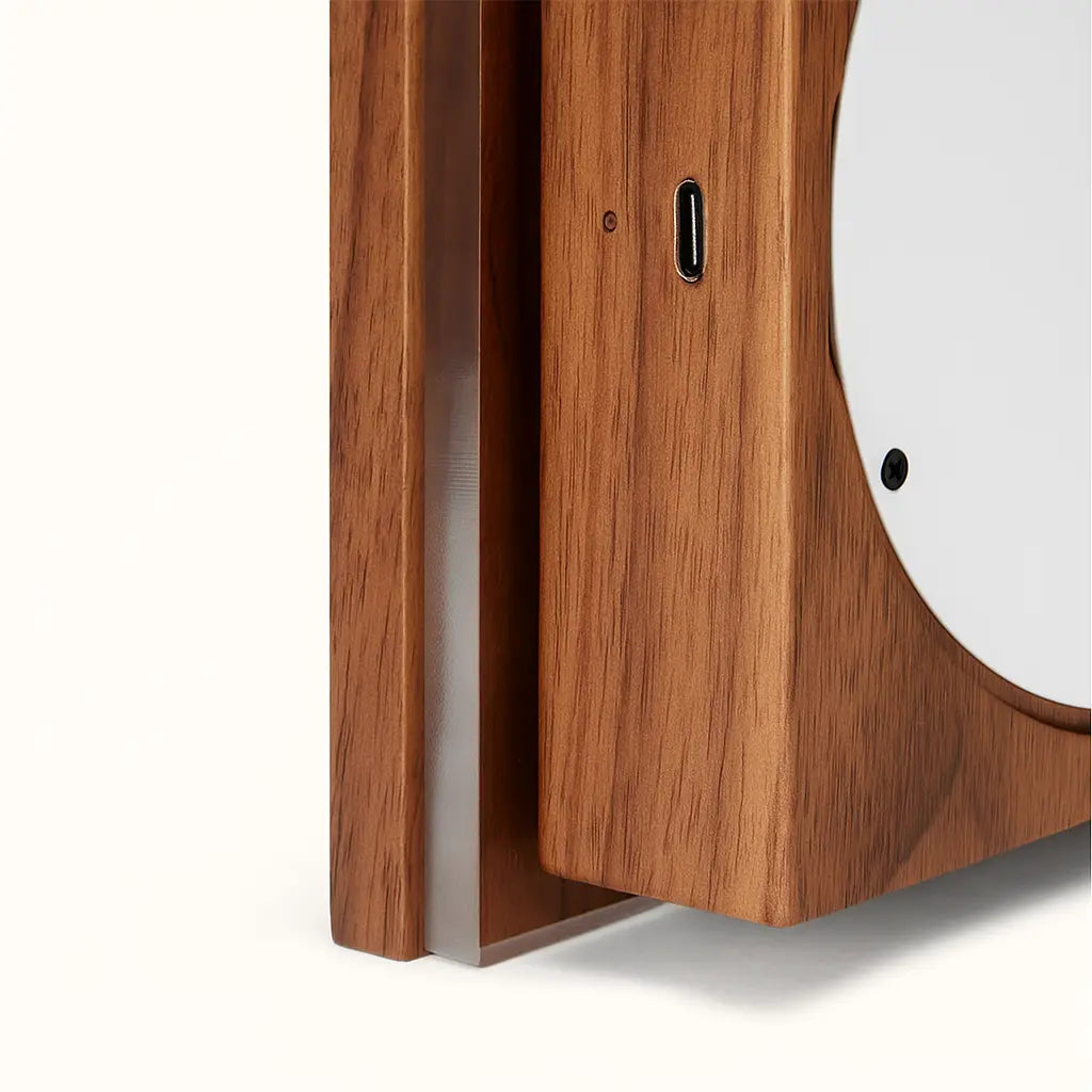 Lane Walnut Cordless Wall Light – Rechargeable, Dimmable, Sustainable & 3 Light Modes