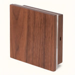 Lane Walnut Cordless Wall Light – Rechargeable, Dimmable, Sustainable & 3 Light Modes