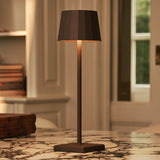 Lampe de table rechargeable Wouter Marron Moka – Chargement sans fil, intensité variable, autonomie de 120 heures