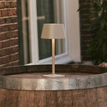 Ava Shadow Grey - Rechargeable Table Lamp | Stylish, Cordless & Dimmable