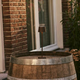 Vondel Mocha Brown Rechargeable and Cordless Lamp Perfect for Hospitality Industry – Wirelessly Rechargeable via Charging Station