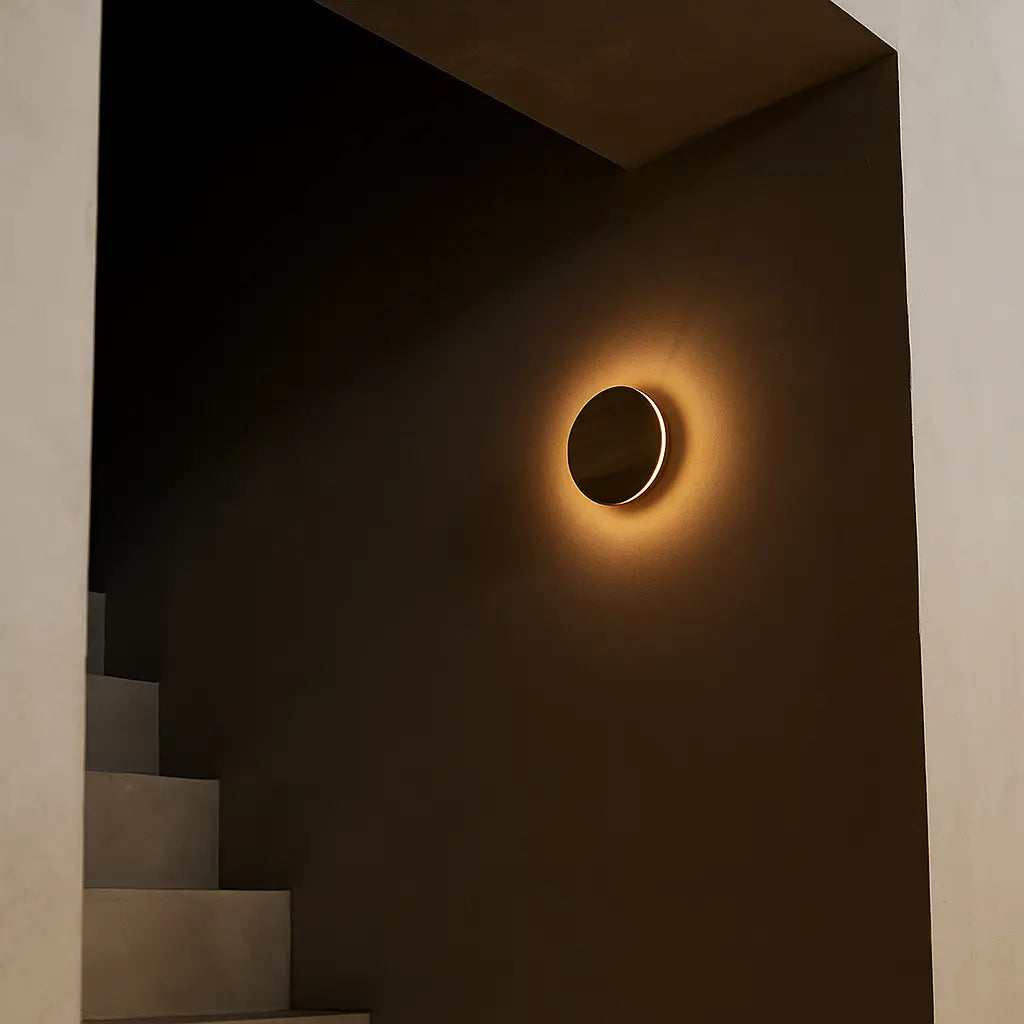 Lou Walnut Cordless Wall Light – Rechargeable & Dimmable with Touch Control