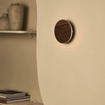 Lou Walnut Cordless Wall Light – Rechargeable & Dimmable with Touch Control
