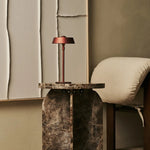 Luca Bronze - USB Rechargeable Lamp l Minimalist, Playful & Dimmable
