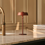 Luca Bronze - USB Rechargeable Lamp l Minimalist, Playful & Dimmable