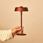 Luca Bronze - USB Rechargeable Lamp l Minimalist, Playful & Dimmable