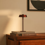 Luca Bronze - USB Rechargeable Lamp l Minimalist, Playful & Dimmable