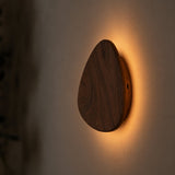 Lulu Walnoot Draadloze Wandlamp