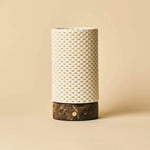 Luna Marble Rechargeable Table Lamp in 3D-Printed Porcelain – Cordless, Dimmable & Up to 100 Hours of Light