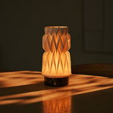 Vento Dunkelbraun – Emperador Dark Marmor Wiederaufladbare Tischlampe 