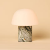 Maes Green – Ice Green Marble Rechargeable Table Lamp | Elegant, Stylish & Functional
