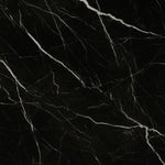 Dou Black / Nero Marquina – Marble Rechargeable Table Lamp – Cordless, 3 Light Modes & With Linen Interchangeable Lampshade