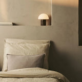 Maris Brown / Emeperador Dark – Classic Marble Rechargeable Table Lamp with 3 Light Colors & Dimming Function