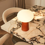 Max Chestnut Wooden Cordless and Rechargeable Lamp – Eco-Friendly Design