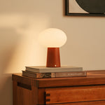 Max Chestnut Wooden Cordless and Rechargeable Lamp – Eco-Friendly Design