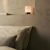 Millet Brown / Emeperador Dark – Marble Rechargeable Table Lamp – 3 Light Modes, Cordless & With Glass Interchangeable Lampshade