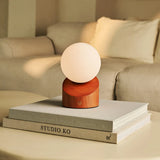Morris Chestnut Brown Stylish Rechargeable Lamp – Cordless, Dimmable, Eco-Friendly Design