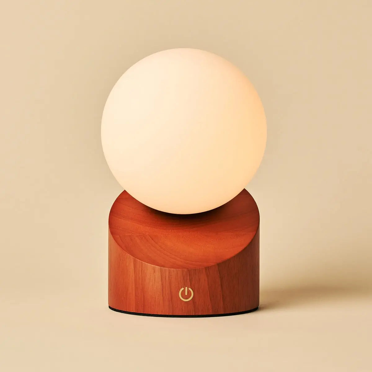 Morris Chestnut Brown Stylish Rechargeable Lamp – Cordless, Dimmable, Eco-Friendly Design